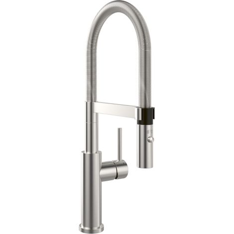 Grifo de cocina VILLEROY ET BOCH Steel expert 2.0 acero macizo (1/5)
