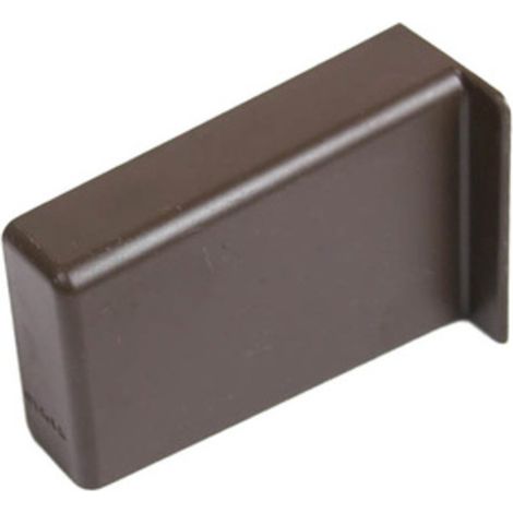 GUSCIO COPERTURA PLASTICA 67/43 MM MARRONE SX Q.TA 100