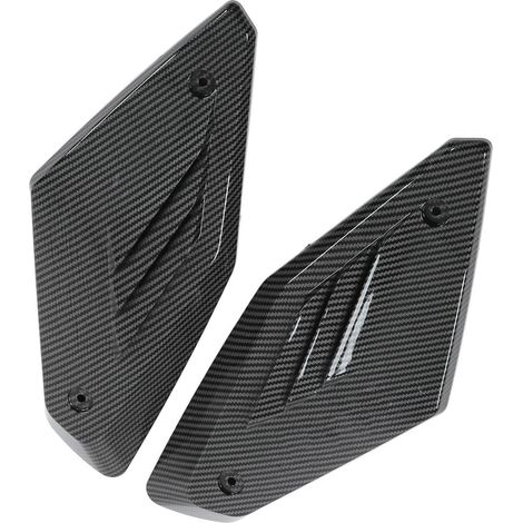 Panneaux latéraux pour prise d'air de moto, compatibles avec CB650R 2019, 2020 et 2021, style carbone (1/5)
