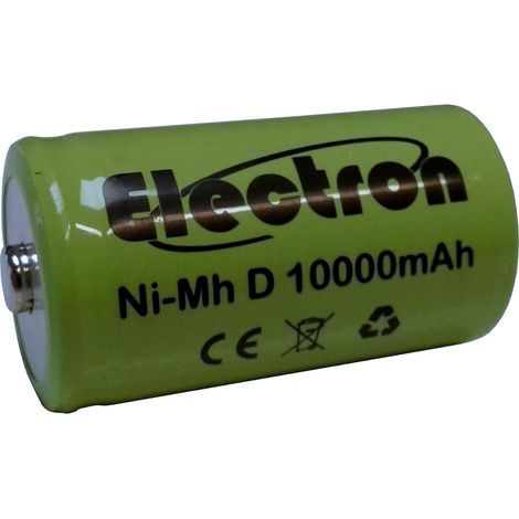 Batteria ricaricabile Ni-Mh torcia D 1,2V 10000mAh