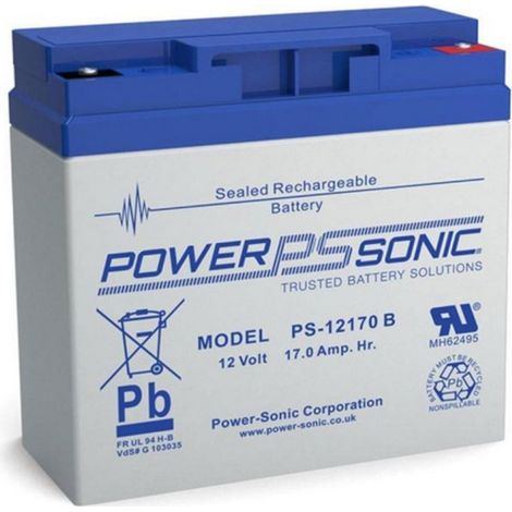 Batterie Powersonic 17 Ah 12 Volts Di - Urmet Batterie UPS12170GB