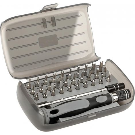 BEBUSINGOTO Schraubendreher-Set, 32-in-1-Mini-Schraubendreher-Sets, 30-teiliges Präzisions-Schraubendreher-Set mit Aufbewahrungsbox, klein, tragbar für Brillen, iPhone, Laptop, PC, Uhr, Geschenke (1/5)