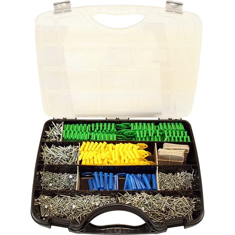 Coffret de vis agglo TF pozidriv, tirefonds et cheville AGGRIP - RAM
