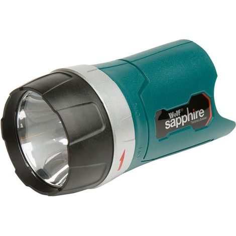 Wolf Sapphire LED Torch, 12V Body-Only, Compact Portable Lighting, 1W LED, No Battery