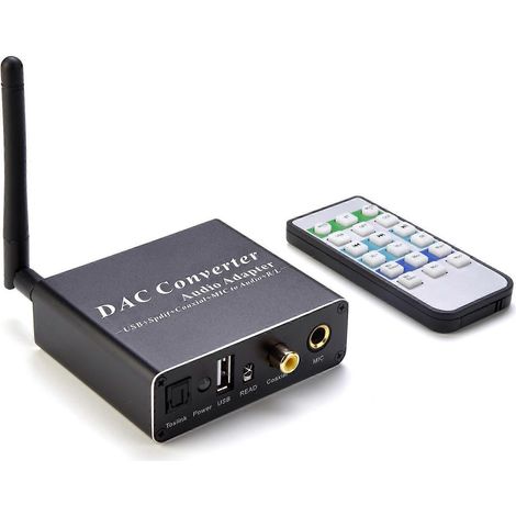 Adaptateur de décodage DAC, compatible avec récepteur Bluetooth 5.0, amplificateur audio et lecteur de clé USB (1/5)