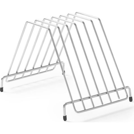 Supporto per taglieri in acciaio inox - 6 taglieri - Hendi 826201 (1/3)