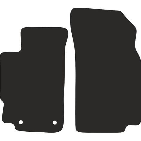 Alfombrillas delanteras de terciopelo BASIC para: Peugeot 406 coupé (1995-2004)