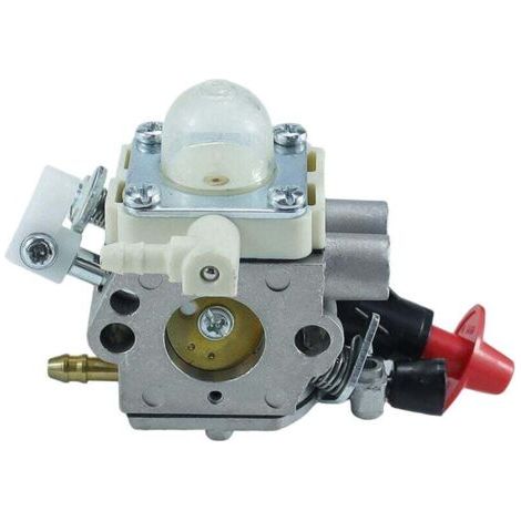 Carburador compatible con cortadoras de césped FS40, FS50, FS56, FS70, FC56, FC70, HT56, KN56, KM56, pieza de repuesto 4144 120 0608, C1M-S267A (1/4)