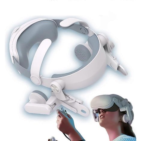 Bandeau de tête confortable avec écouteurs et lunettes VR pour Q3 (1/4)