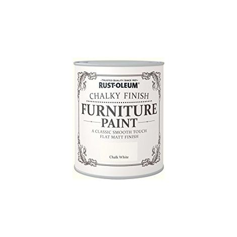 Rust-Oleum Chalk Chalky Furniture Paint Chalk White 2.5L