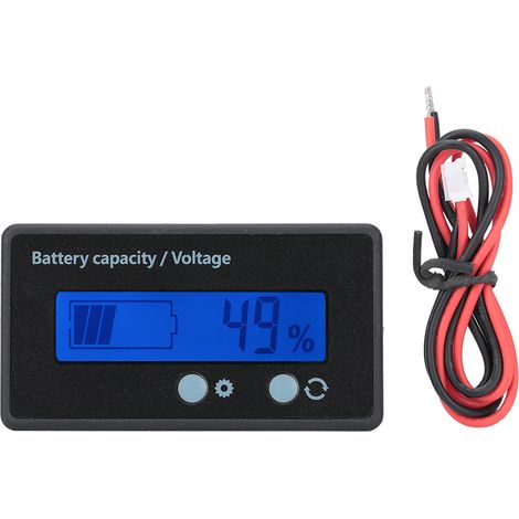 GY-6GS PCB Indicateur LCD Étanche Moniteur de Batterie 12-84V Bleu (1/5)