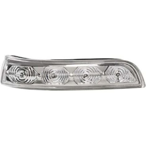 Abdeckung für den rechten Außenspiegel mit Blinker, kompatibel mit Hyundai i30 (2009–2012), Autoteil – Crezuo