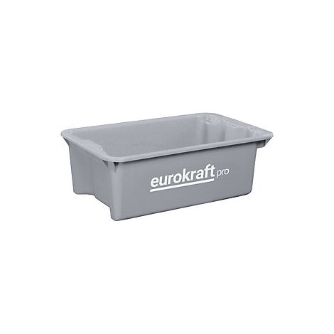 Recipiente apilable por giro de polipropileno apto para alimentos (1/4)