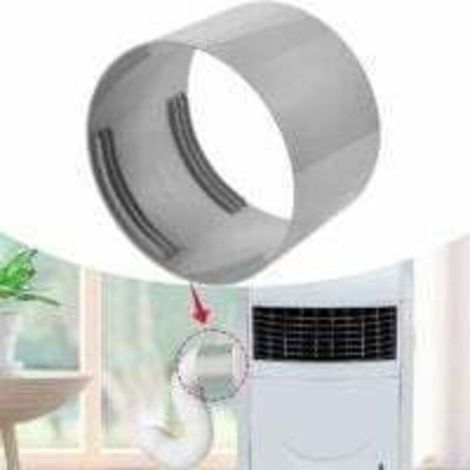 Climatiseur Adaptateur de Tuyau de Fenêtre Interface de Bouche Plate, Pour Tuyaux d’Évacuation Climatiseur Mobile De 150 Mm/5,9“ Pouces Et Aux Tuyaux d’Évacuation De Sèche-Linge Aucune Fuite, (1/5)