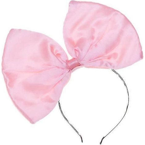 Riesiges Knoten-Haarband, großes Knoten-Haarband, Party-Haaraccessoires (rosa) (1/5)