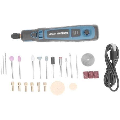 Mini-Akku-Rotationswerkzeug, elektrischer Schleifstift zum Schleifen, Bohren, Polieren, Gravieren, DIY-Projekte (1/4)