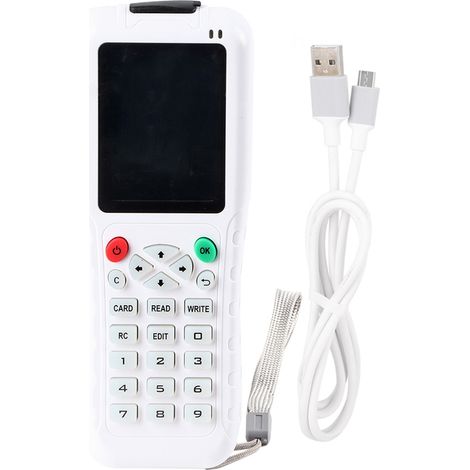Tragbarer Multifrequenz-RFID-Leser/Schreiber zur Duplizierung von ID- und IC-Karten (1/5)