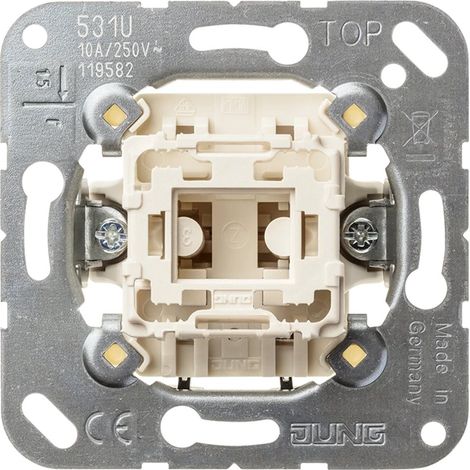 Pulsador 10A JUNG 531 U