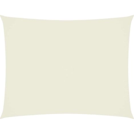 Maison Exclusive - Voile de parasol tissu oxford rectangulaire 3x4,5 m crème (1/5)