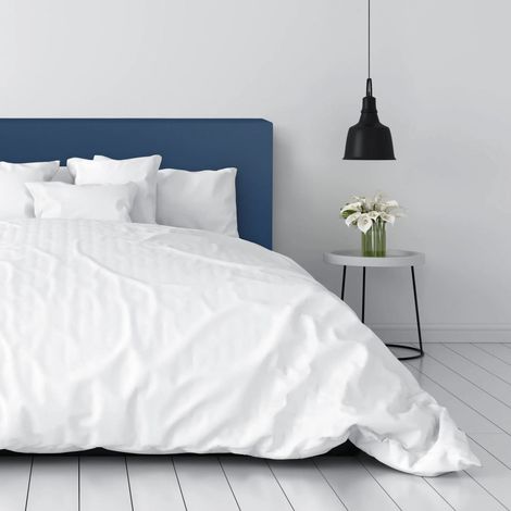 Cabecero de Cama Azul Tapizado 144x49x7 (CAMA 135) Azul