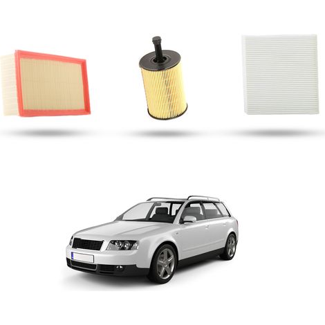 Kit Tagliando 3 filtri compatibile con Audi A4 (B6,B7) 3.2 FSI 188kw dal 2004 al 2008 (1/5)