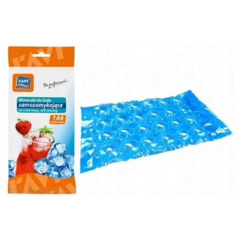 Sacs de glace auto-scellants 144 cubes