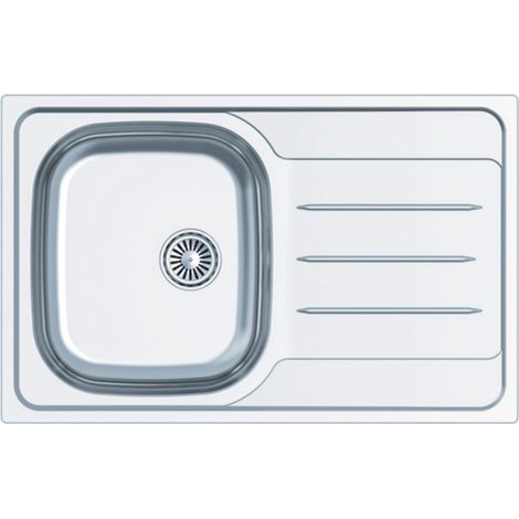 Cata CDL-1 REV /A - Fregadero De Cocina Acero 79 Cm 1 Cubeta 1 Escurridor