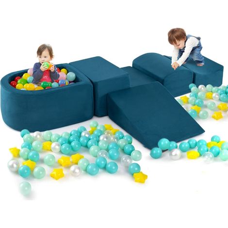 Juego de espuma de 5 piezas con piscina de pelotas para niños