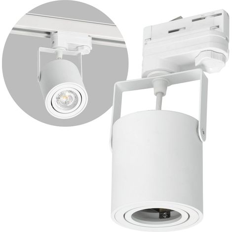 Raccordo per binario Laitiline L 1xGU10, bianco (1/5)