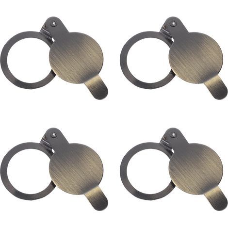 4 Piece Residential Protection External Internal Peephole Privacy (1/5)