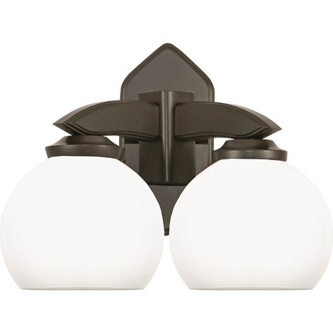 Aplique de pared de madera con pantalla blanca Venge 7-364