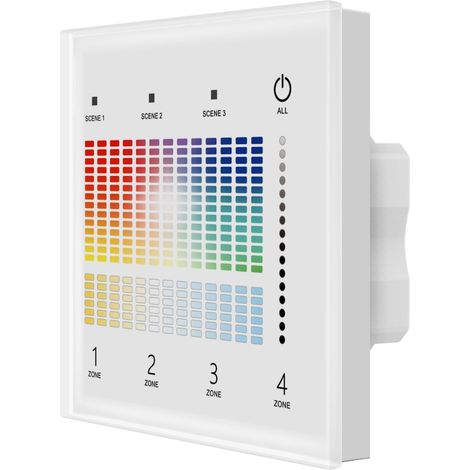 4 Zones  Dimming DALI Panel Master RGB+CCT