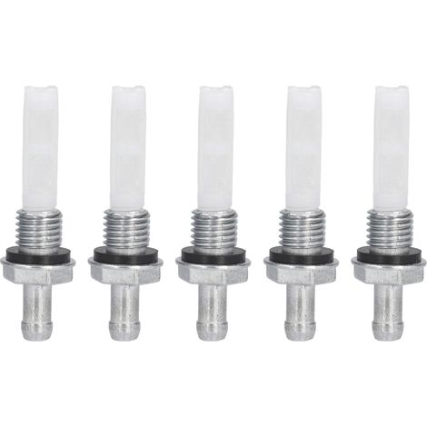 5 Pièces Joint Métallique Filtre à Carburant pour Moteur Essence 168, Pièces Moteur Générateur, Filtre Carburant Métal (1/5)