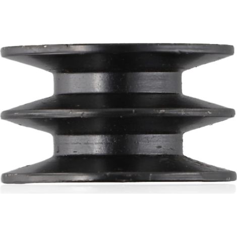 Double V-Belt Pulley, Groove Pulley with 20mm Bore Suitable for 168F 170F Engine (Flat Head) (1/5)