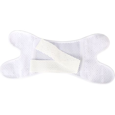 Genouillères de protection pour l'articulation rotulienne, idéales pour le sport, la course à pied et le basketball. Modèles homme et femme, blanc, taille XL. (1/5)