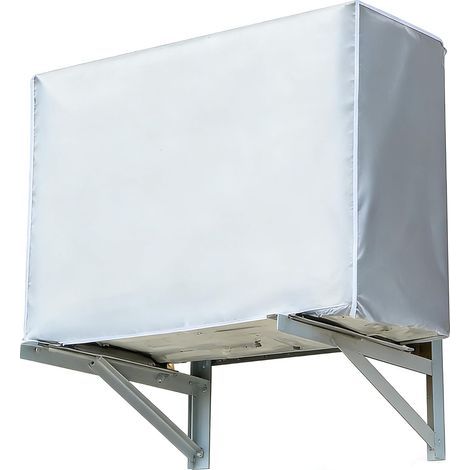 Housse de protection extérieure pour climatiseur, résistante à la poussière, à l'eau, à la neige, aux UV, au vent et au sable (80 × 30 × 57 cm) (1/5)
