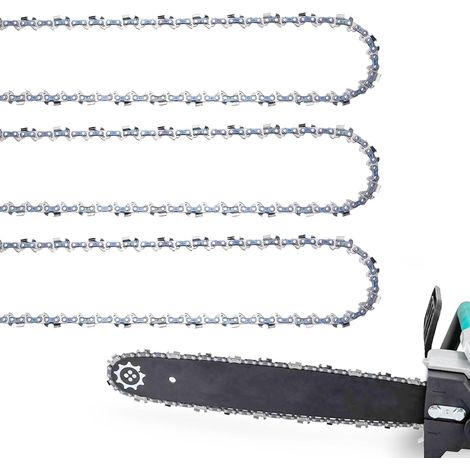 3pcs Chainsaw Chain for Guide 40cm, Pitch 3/8" LP, Thickness 0.05" (1.3mm), 56 Drive Links, Replacement Chain for others (1/5)