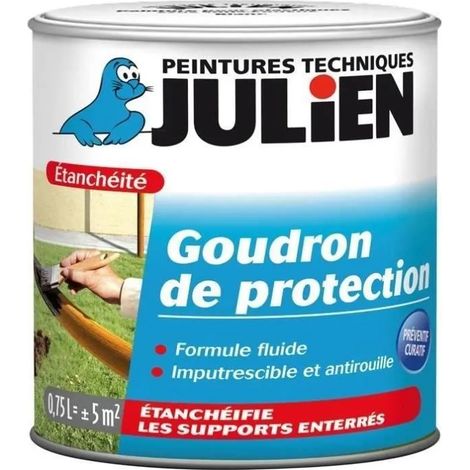Julien Goudron protettivo nero 750 ml finitura satinata