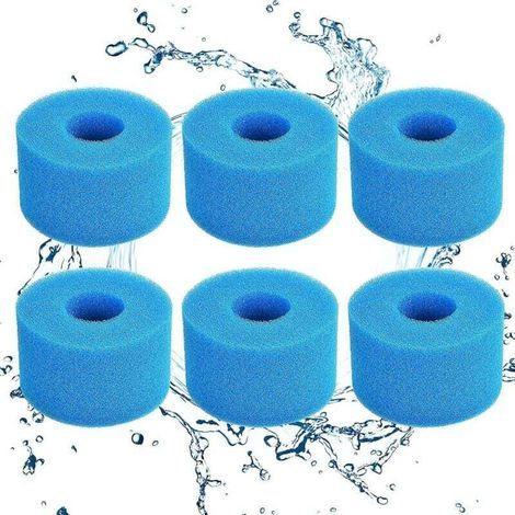 Reusable and washable pool filter cartridge, 10.8 x 7.3 x 4 cm (blue)High quality enhances quality of life. (1/5)