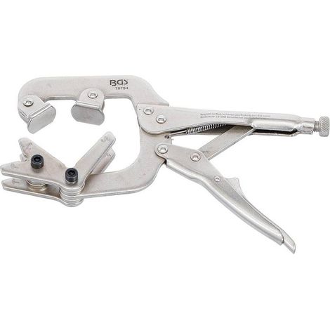 Pince Étau de Soudeur 250 mm - Pour Tuyaux - Précision et Maintien Sécurisé, Acier, Pro - D-Work