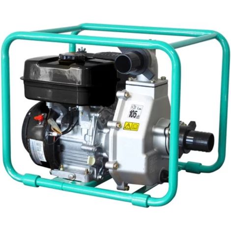 Imer – Motopompe haute pression essence 24 m3/h – Débit 400 l/min – Pression 5 bar – Auto-amorçante – Hauteur d'aspiration 8 m