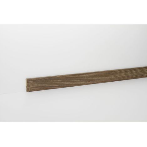 Classen Clip-Fußleiste 240 cm 58 x 19 mm Eiche braun Sockelleiste
