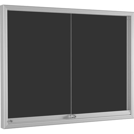 Schaar Design, Vitrine à portes coulissantes, pour 8 x format (1/4)