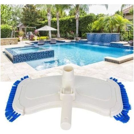 Tête d'aspirateur légère Tête d'aspiration de Piscine Pratique Durable, Aspiration de Piscine pour Nettoyeur de Brosse, pour Bassin de ménage d'équipement de Piscine (1/5)