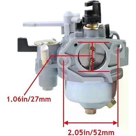 kigbf-Carburetor for Honda GX390 GX340 Engine Predator 11Hp 13Hp Engine 16100-ZE3-V01 Water Pumps WT40XK1 WT40XK2 WT40XK3
