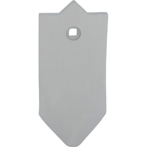 Becco a dente, 250x120 mm rinforzato curvo, 1 foro, adatto per Unia Kramp 1738050010N (1/3)