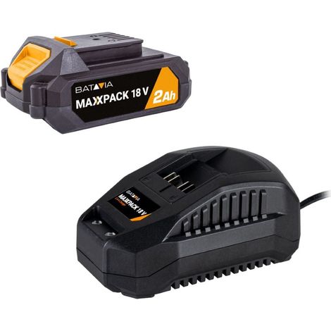 18V Starter Set - Inkl. 2.0Ah Akku + 2.4A Ladegerät (1/3)