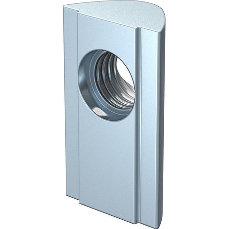 Dado obo Bettermann m8 autobloccante antirotazione zincato