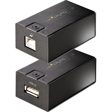 StarTech.com C15012-USB-EXTENDER rallonge de console Émetteur et récepteur de console 480 Mbit/s