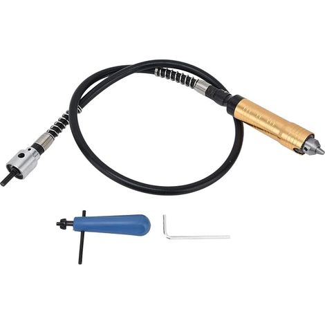 Arbre Flexible, 6mm Axe Flexible Universel Arbre Flexible Pour Outil Rotatif, Arbre D'extension De Perceuse Flexible Mandrin D'extension Flexible Pour Meuleuse Outil Multifonction Rotatif (1/5)
